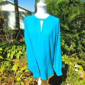 Teal Professional Blouse